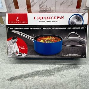 NWT 🏷️ 1.5 emeril lagasse sauce pan